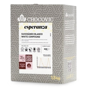 Глазурь белая Chocovic Esperanza 500 гр